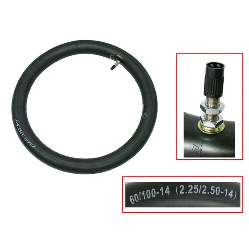 HEAVY DUTY TUBE TYRE TECH 60/100/14  2.25-2.50-14 3MM THICKNESS