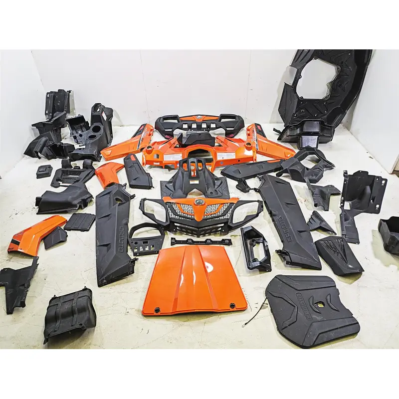 2021 CFMoto Zforce 500 Trail Fender Fairing Cover Set Lava Orange 7000-042611