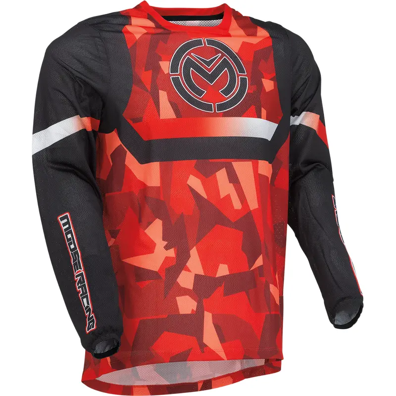 MOOSE RACING Sahara* Jersey - Red/Black - Small 2910-7204