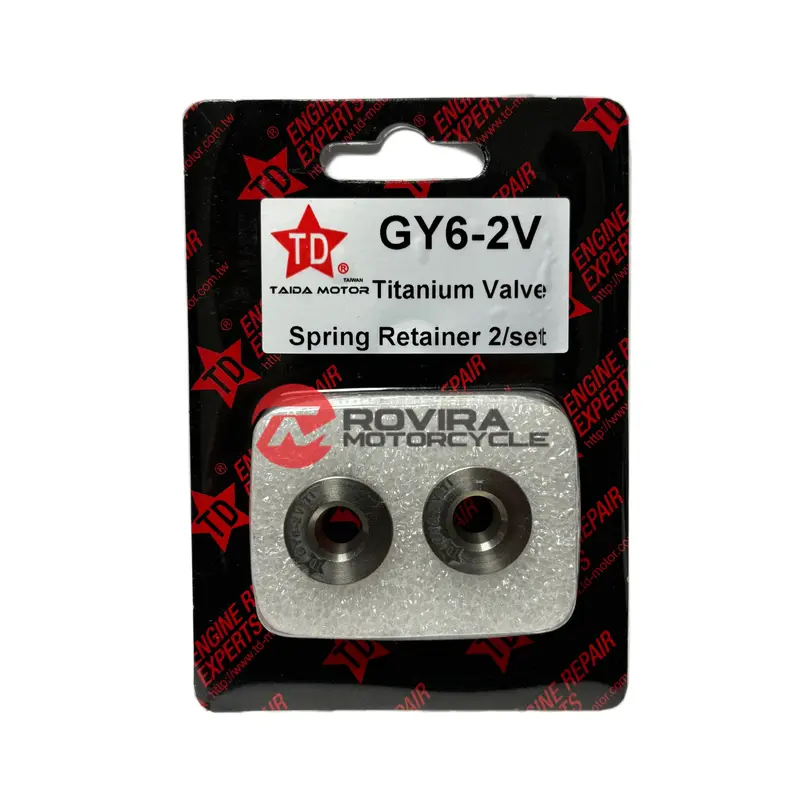 Taida GY6 2 valve Titanium retainer