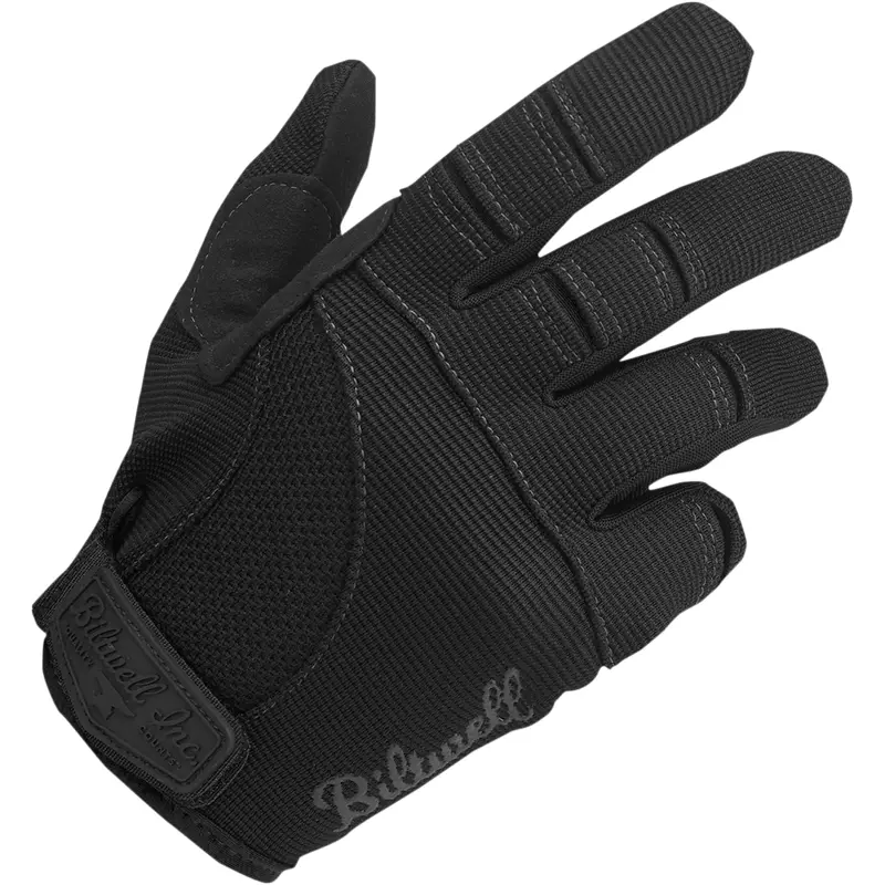 BILTWELL Moto Gloves - Black - Small 1501-0101-002