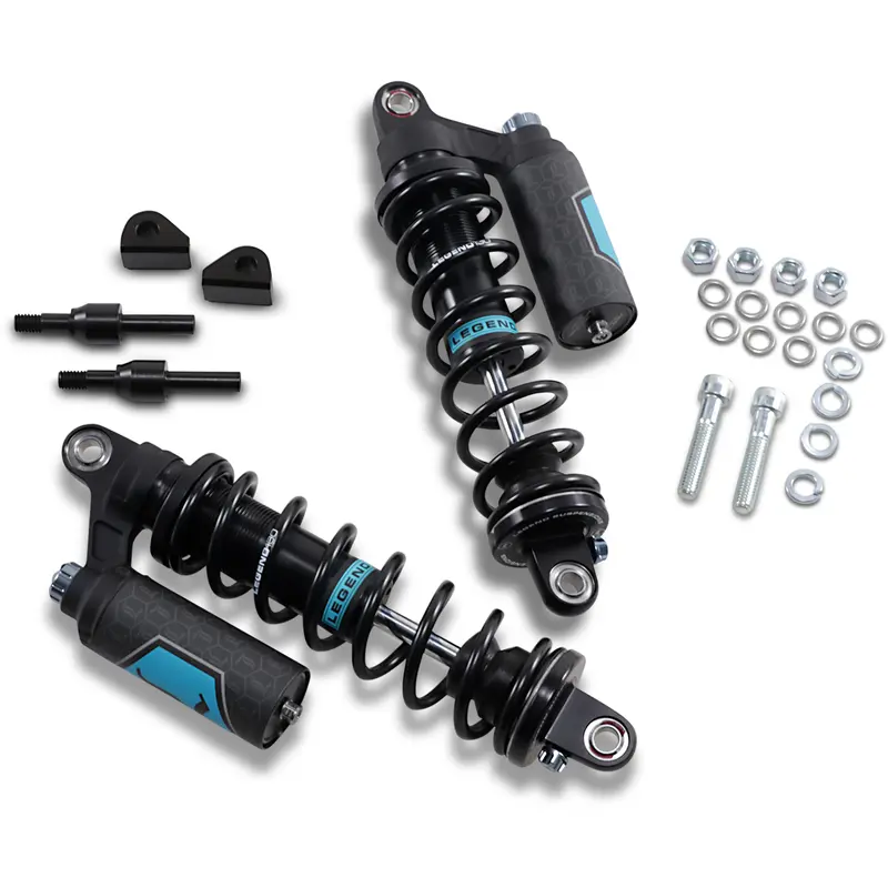 LEGEND SUSPENSION REVO ARC Piggyback Shocks - Heavy Duty - Black - 13" - '84-'00 FXR 1310-1899