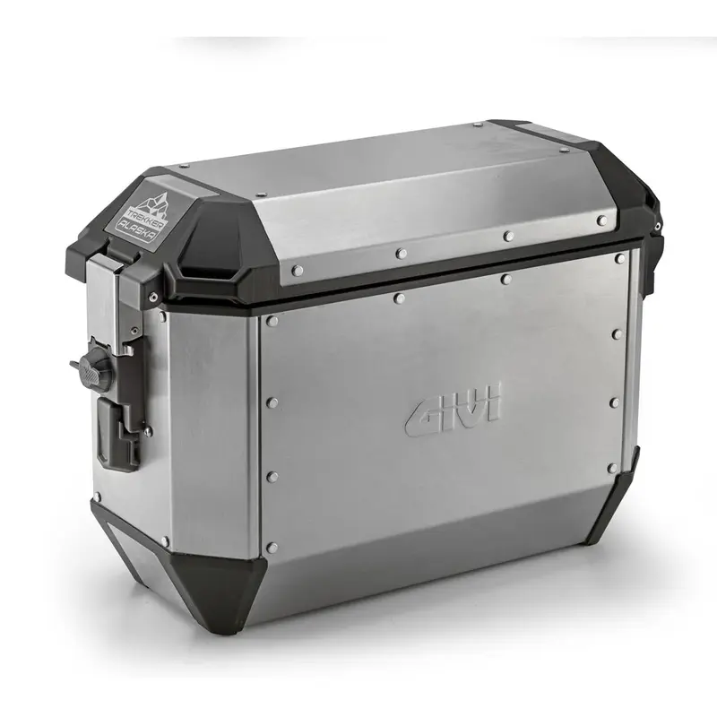 Givi Trekker Alaska 36 lt aluminium panniers silver (pair)
