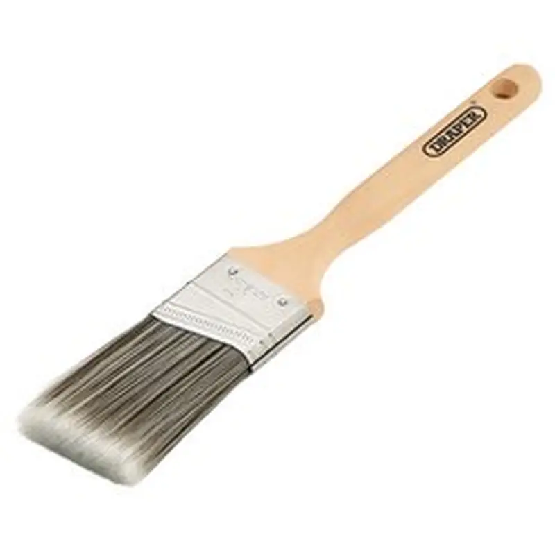 Angled Paint Brush With Wood Handle, 2" | Pb-A/Wood-2"