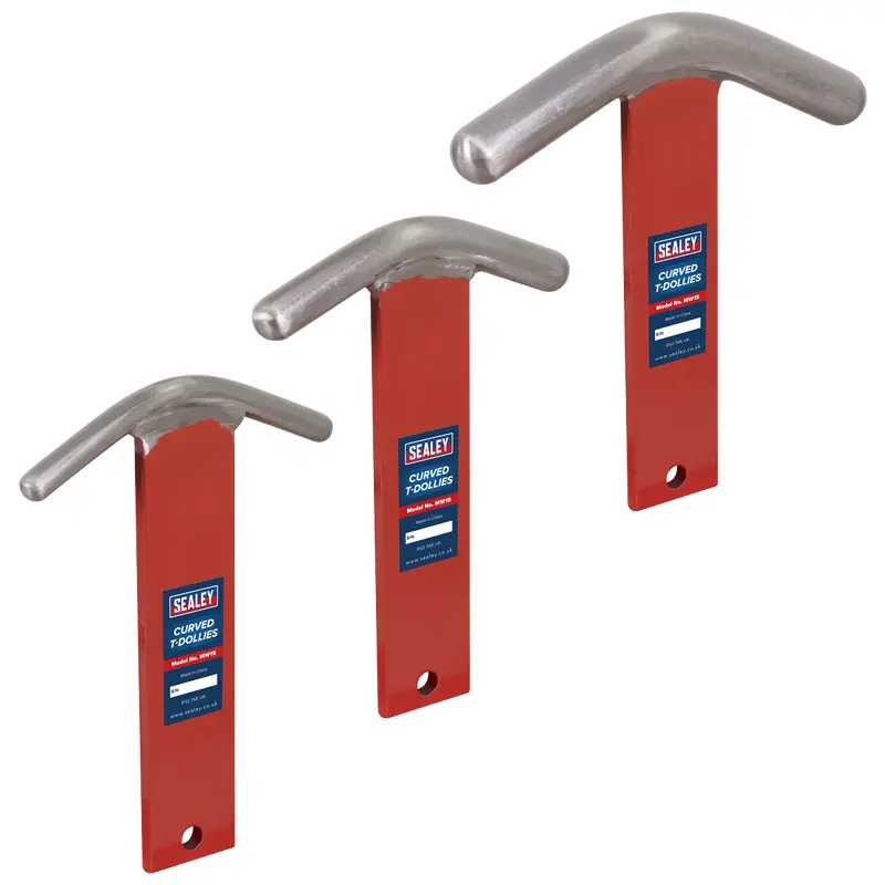Sealey | Curved T-Dollies for Sheet Metal Forming - MW15