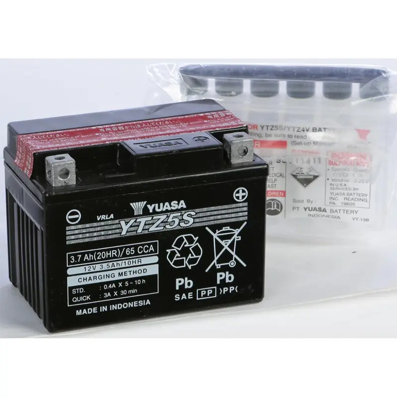 Yuasa Battery Ytz5s Bs Maintenance Free