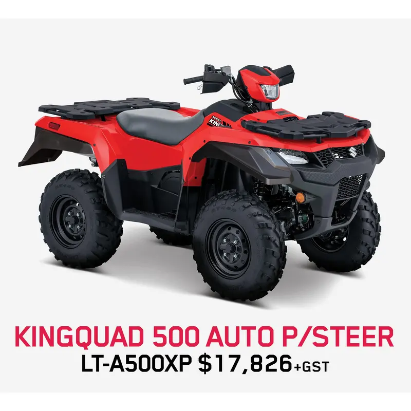 SUZUKI LTA500XP King Quad 500 Power Steer SAVE $1500!!! 1 ONLY MY24