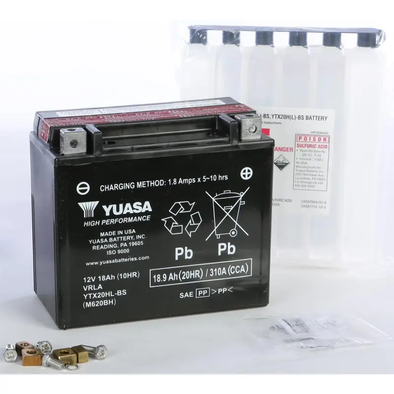 Yuasa Battery Ytx20hl Bs Maintenance Free