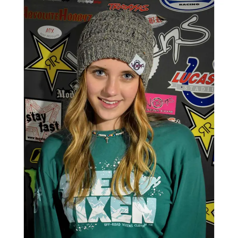 Blizzard Cable Beanie - Gray
