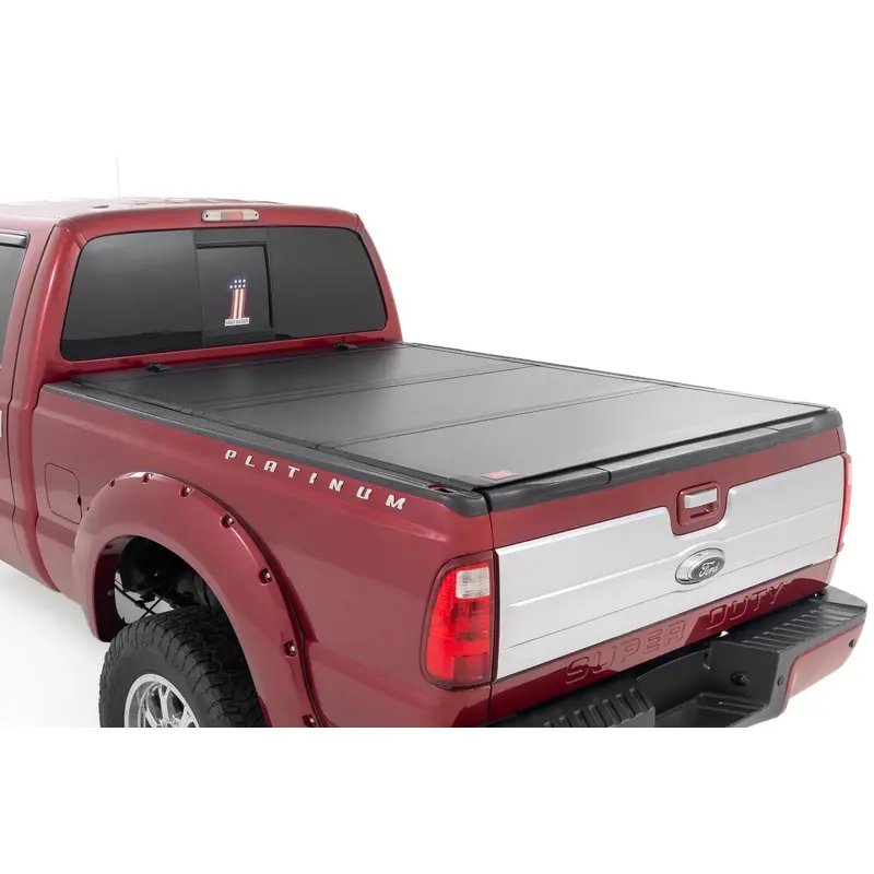 Hard Tri-Fold Flip Up Bed Cover | 6'10" Bed | Ford F-250/F-350 Super Duty (99-16) | 49214651