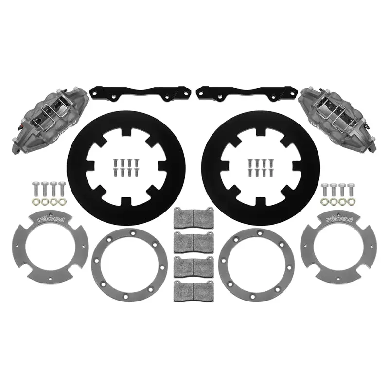 Wilwood 17-21 Can-Am X3RS 6-Piston Front Kit 11.25in - Anodized