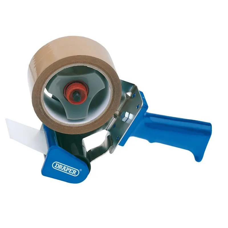 Draper Hand-Held Packing Security Tape Dispenser Kit, 2 X Reels Of Tape - TP-DIS.