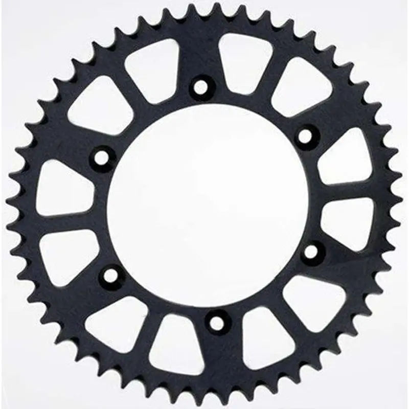 SUNSTAR REAR SPROCKET ALUMINUM BLACK 50T 5-359250BK