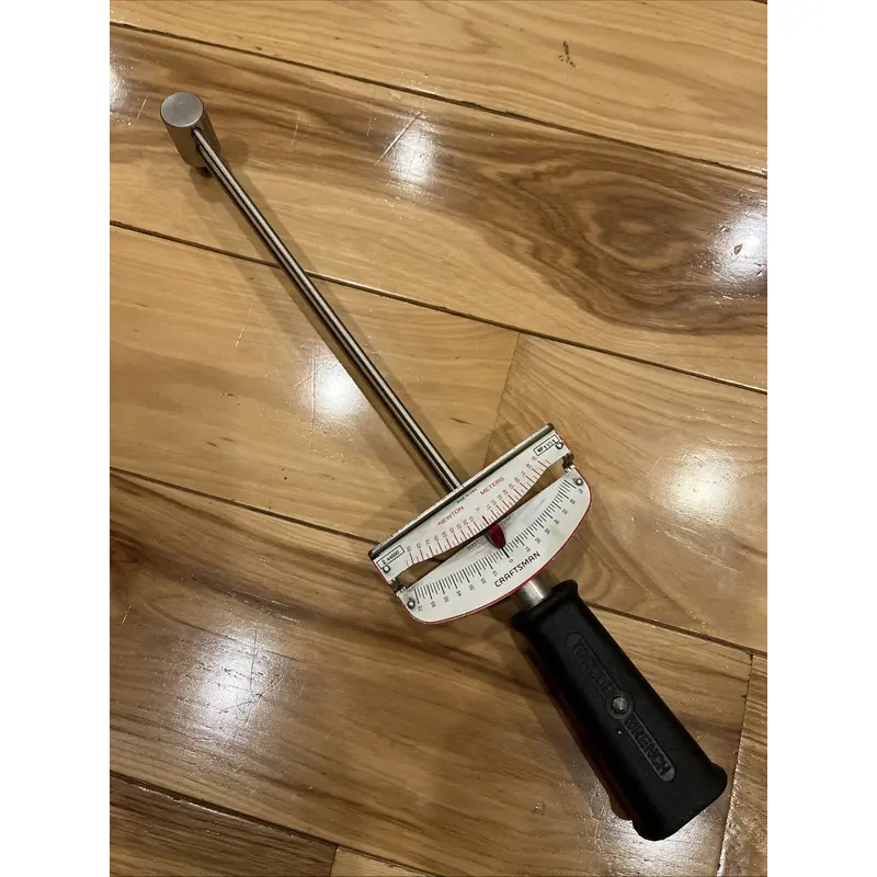 Vintage Sears Craftsman Torque Wrench 3/8" Square Drive Beam Type Model 9-44690
