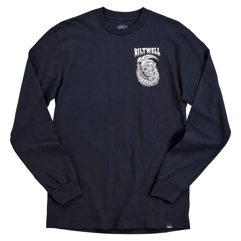 BILTWELL LONG SLEEVE T-SHIRT [CREEP BLACK]