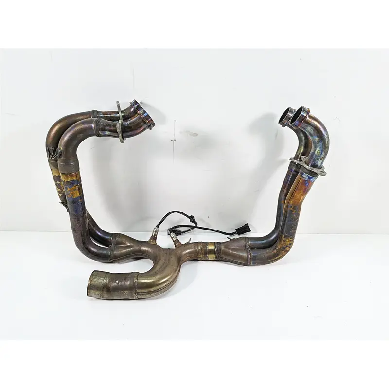 2020 Aprilia Tuono V4 Factory Exhaust Header Manifold Set -Dent 858738 2B003347