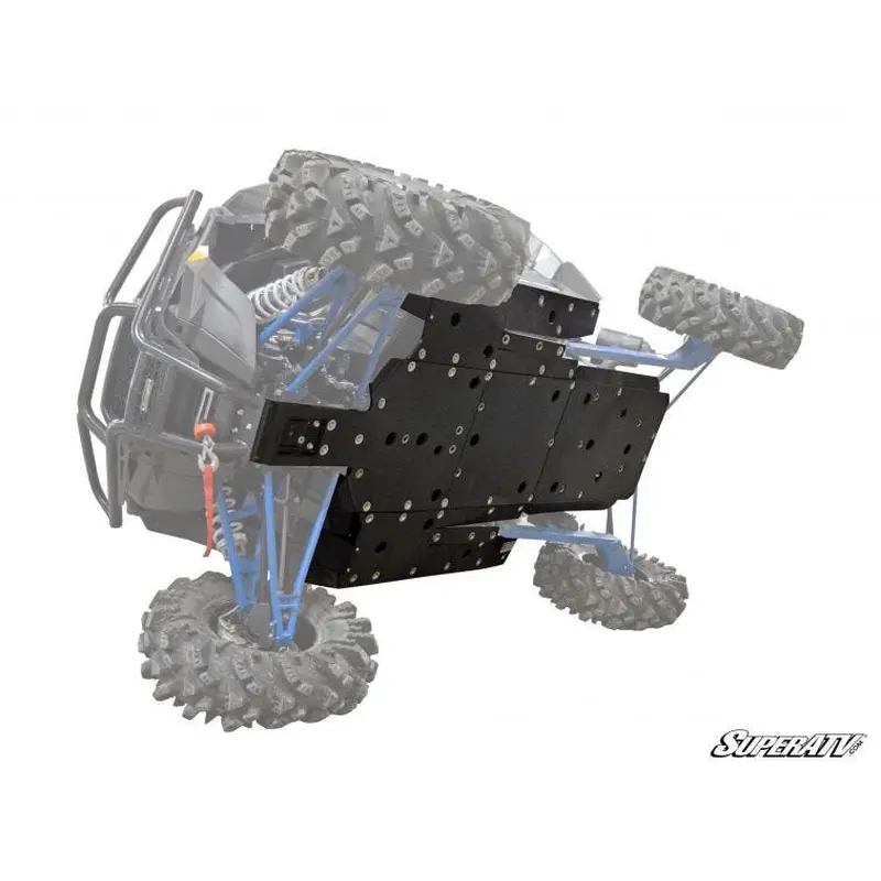 Polaris RZR XP Turbo Full Skid Plate by SuperATV