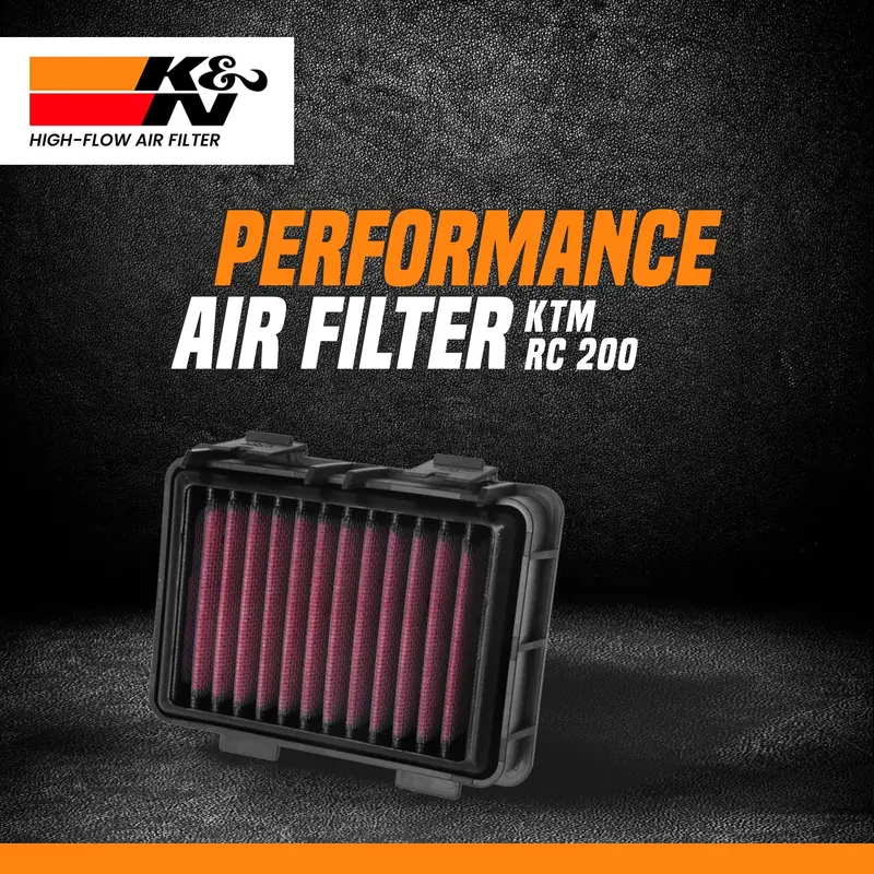 KTM RC 200 K&N Air Filter ( BS4)