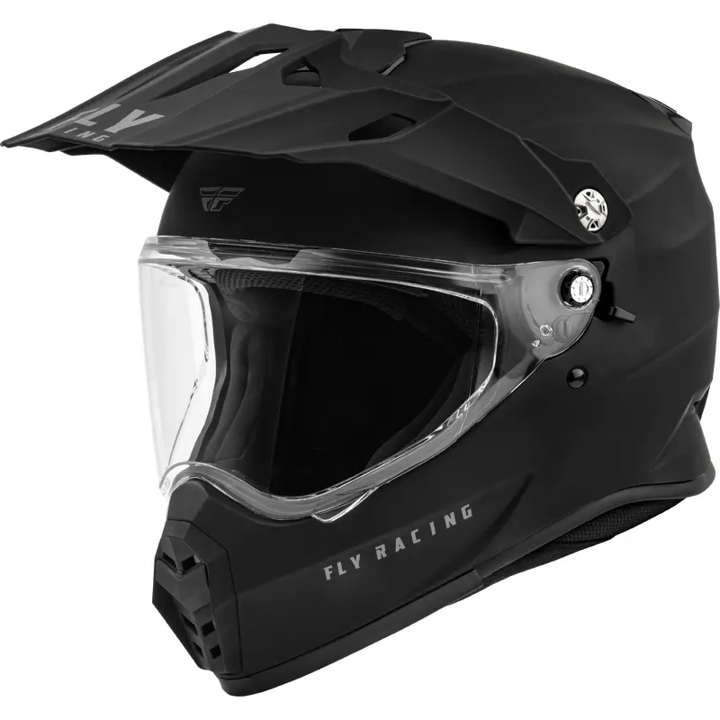 Trekker Solid Helmet Matte Black Md