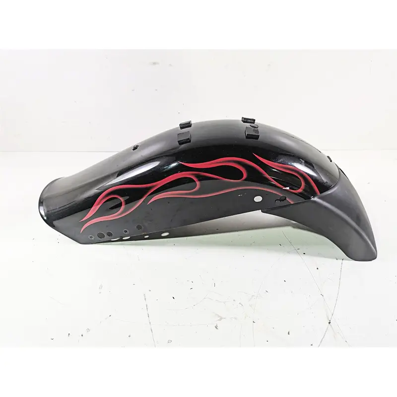 2007 Harley FXDWG Dyna Wide Glide Rear Fender Red Flames 59925-06