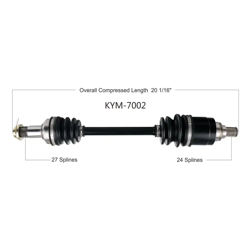 2013-2018 Kymco ATV MXU 500i MXU 700I Front right cv axle shaft KYM-7002