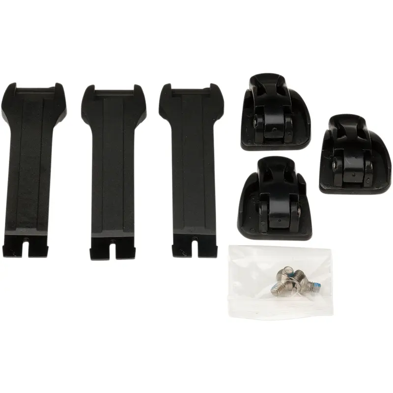 MOOSE RACING Strap/Buckle Kit - Black 3430-0842