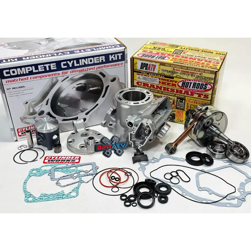 03-24 Yamaha YZ250 YZ 250 295cc Big Bore Cylinder Piston Crank Motor Rebuild Kit
