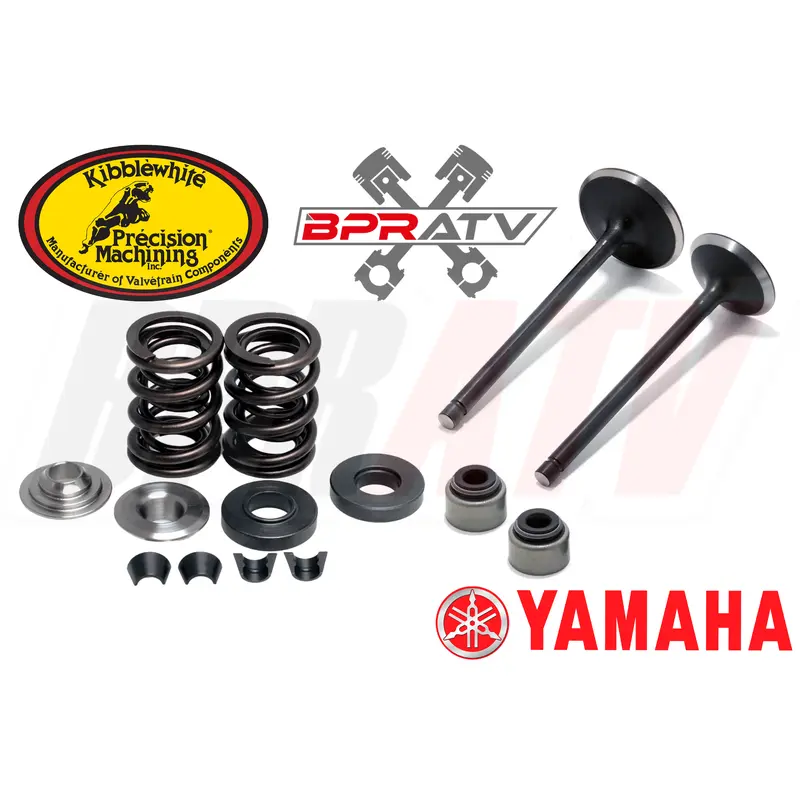 Big Bear 400 YFM400 YFM 400 Intake Exhaust Valve Kit & Ti KIBBLEWHITE Spring Kit