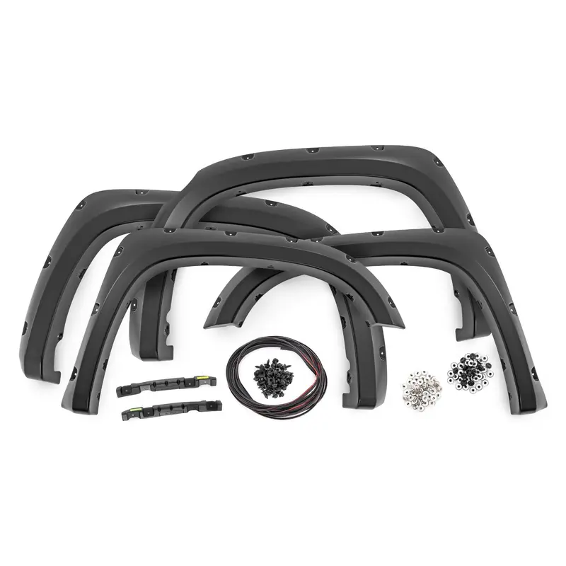 Pocket Fender Flares | 3L5 Radiant Red | Toyota Tundra 2WD/4WD (2014-2021) | F-T11411A-3L5