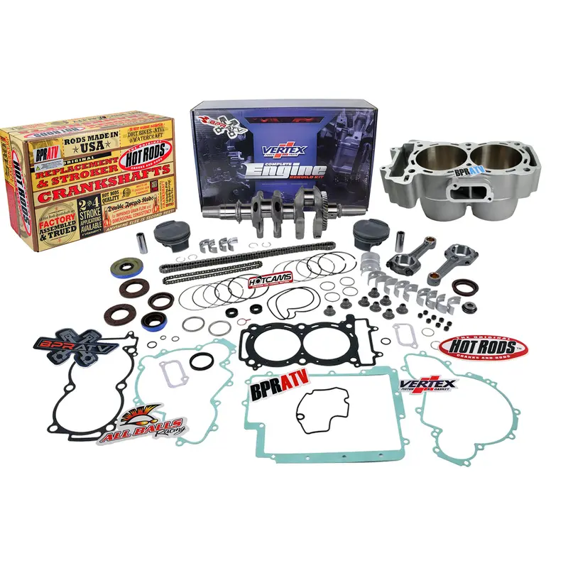 Polaris RZR XP 900 Complete Engine Rebuild Kit Crank Cylinder Pistons '2013-2014