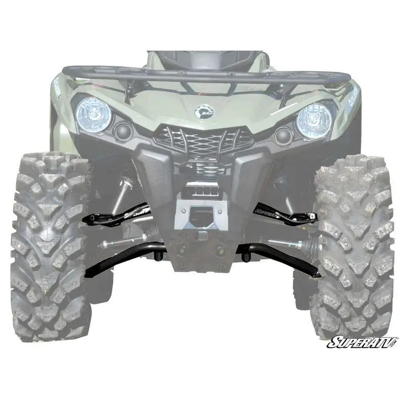 SuperATV Can-Am Outlander (Gen 2) High Clearance 1.5" Offset A-Arms