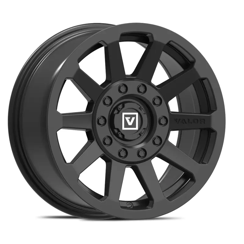 V02 14X7 +20MM 4X137/4X156 SATIN BLACK