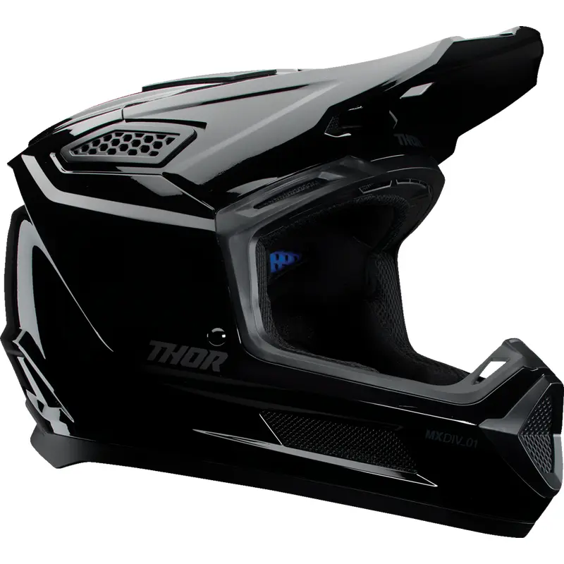 THOR Fleet Helmet - Blackout - Gloss Black - XS 0110-8964