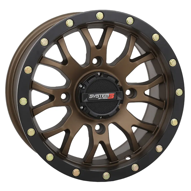 ST3 WHEEL 14X7 5+2 (+30MM) 4/110 MATTE BRONZE/BLACK