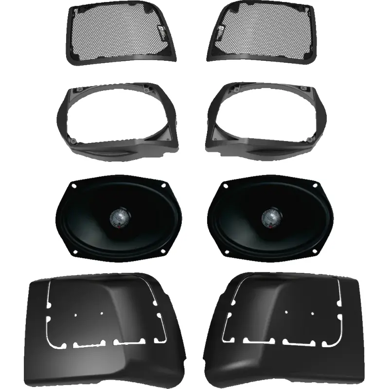 Cerwin Vega 6"X9" Cut In Lid Kit W/ St69cx 1998 2013 Flh/T Bags