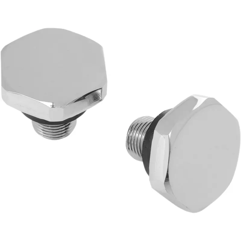 DRAG SPECIALTIES Fork Tube Cap - Upper - Chrome 23-0203A