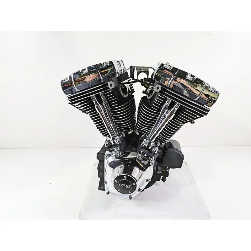 2014 Harley FXDL Dyna Low Rider Running 103ci Engine Motor 27k - Video 16200242
