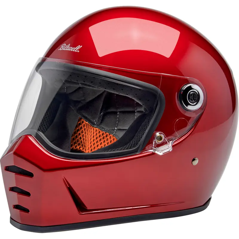 BILTWELL Lane Splitter Helmet - Metallic Cherry Red - Large 1004-351-504
