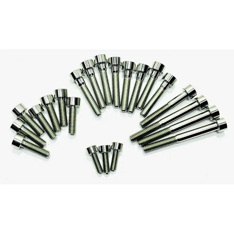 Banshee OEM Clutch Stator Cover Titanium Bolts Stock Left Right Case Cover Bolts