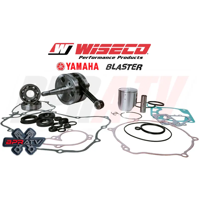 Yamaha Blaster WISECO Crank Crankshaft 67mm 67 Pro Lite Piston Seals Gasket Kit