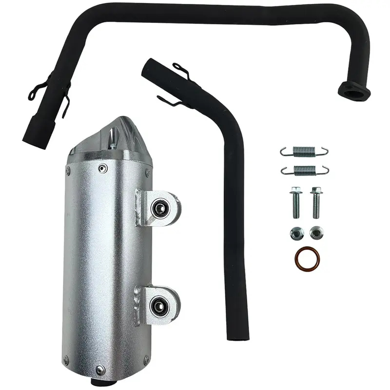 Exhaust System / Muffler for Tao Tao Raptor 200, Coleman AT200-B ATV