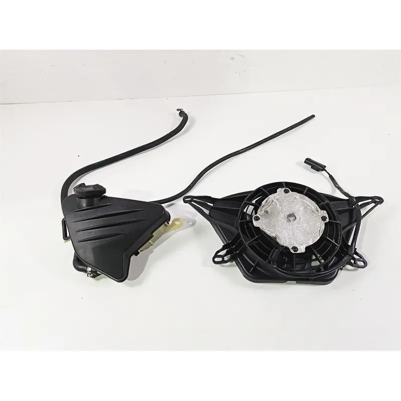 2014 BMW K1300S K40 Coolant Fan And Bottle That Mounts To Radiator 17117699517