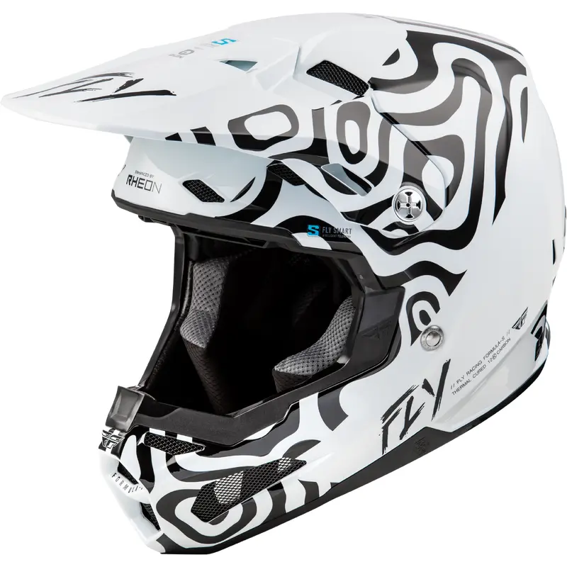 Formula S Carbon Abyss Helmet White/Black Xl