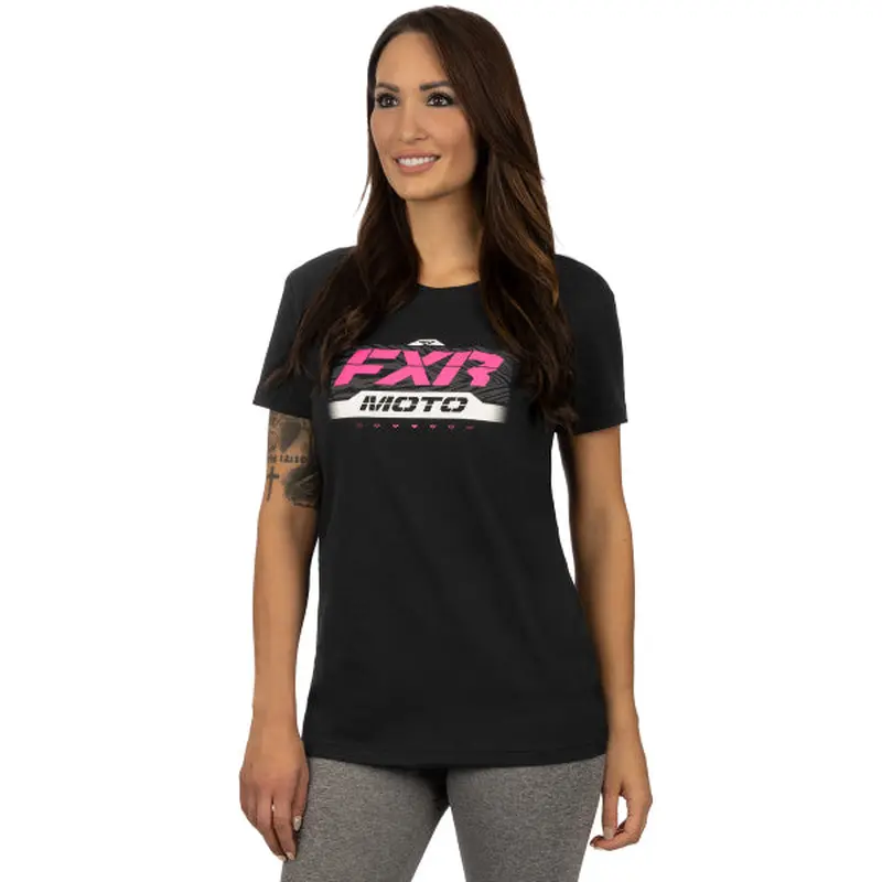 T-Shirt Premium Moto Boyfriend Femme