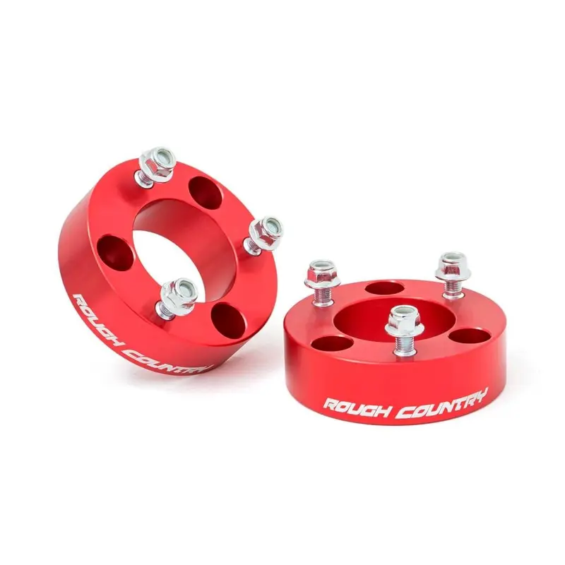 2.5 Inch Leveling Kit | Red Spacers | Nissan Frontier (05-25)/Xterra (05-15)  | 865RED