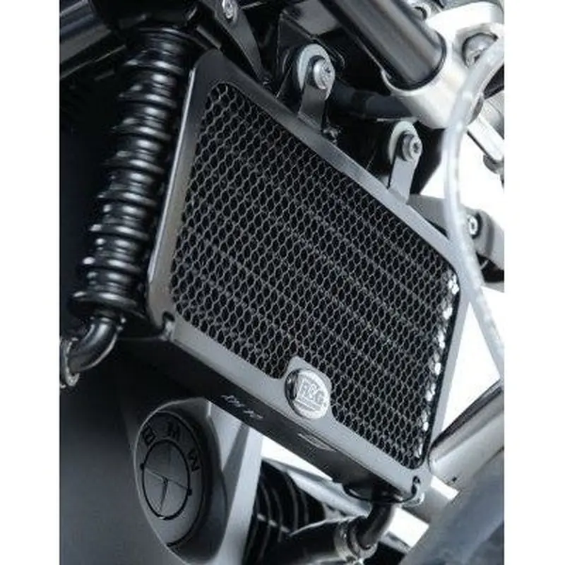 R&G Racing Black Oil Cooler Guard For 2014-2018 BMW R Nine T OCG0019BK