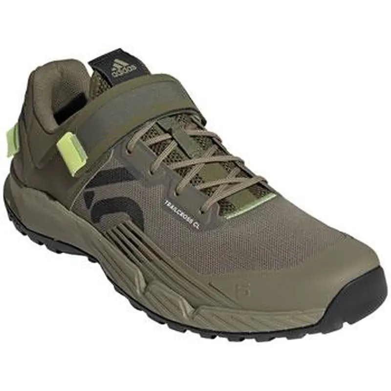 Five Ten Trailcross Mountain Clipless Shoes - Men's, Orbit Green/Carbon/Pulse Lime, 10.5
