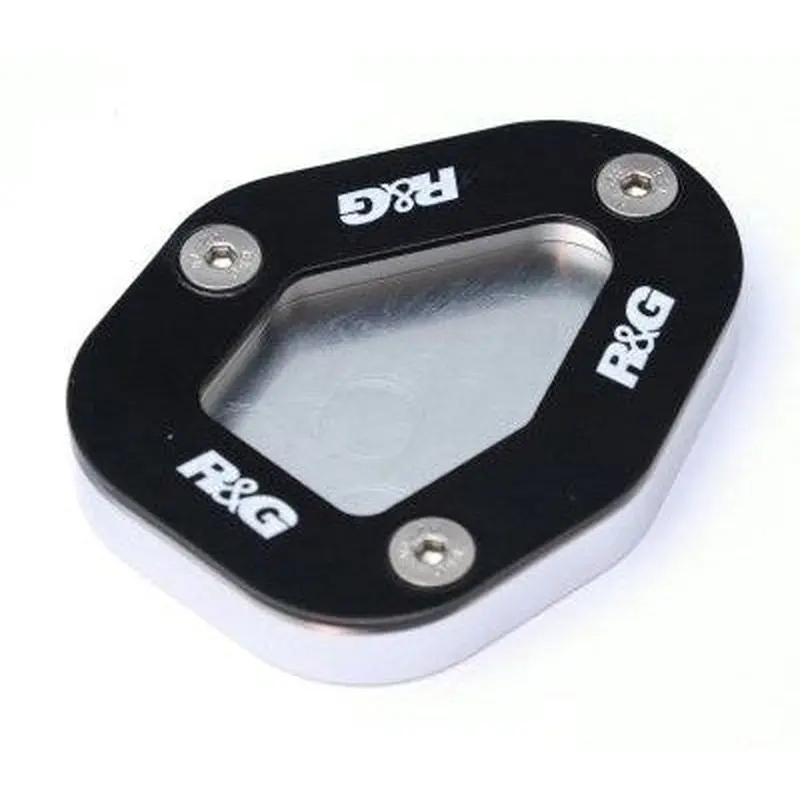 R&G Racing Silver Kickstand Shoe For 2010-2012 Triumph Tiger 1050 PKS0003SI
