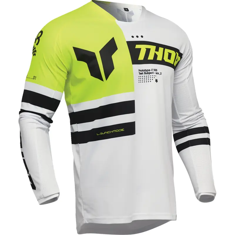 THOR LAUNCHMODE Dozer Jersey - Acid/Black - Small 2910-8278