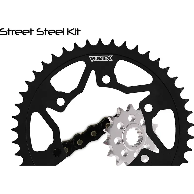 VORTEX SPROCKET/CHAIN KIT BLACK CK6128